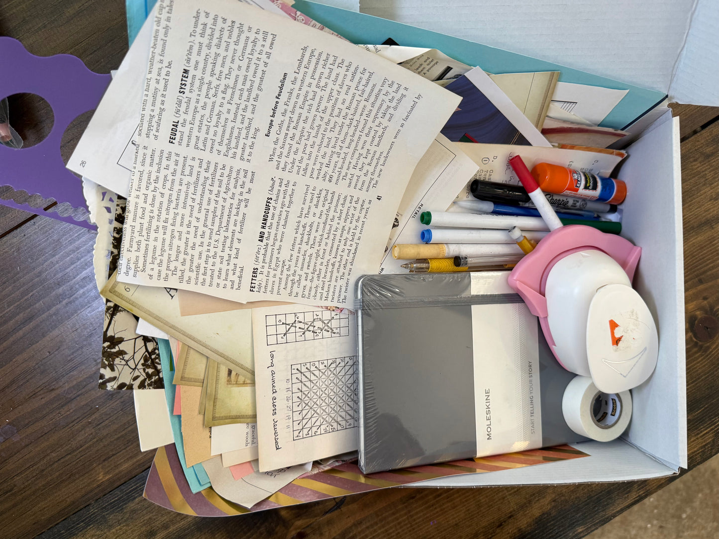 Junk Journaling Mystery Box